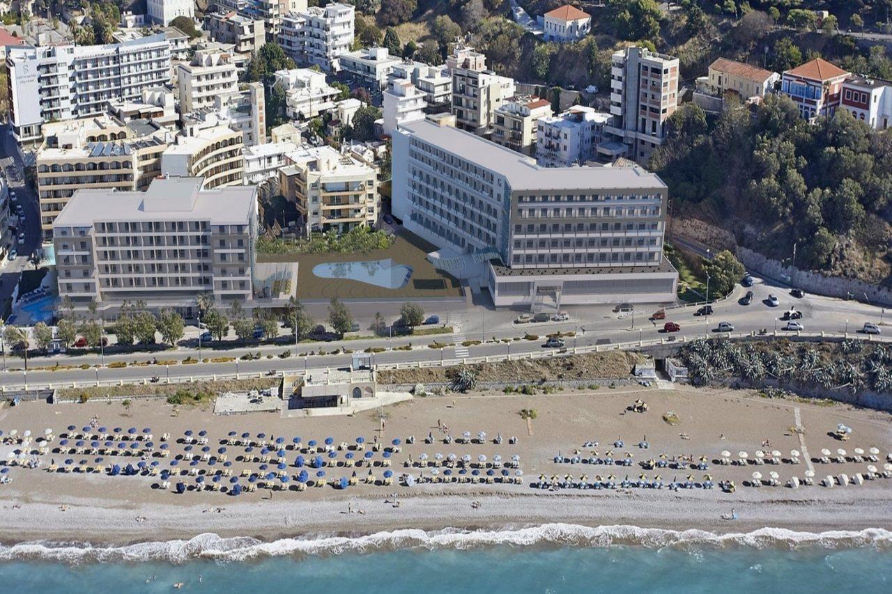 Hotel Belvedere Beach Rhodes City ภายนอก รูปภาพ