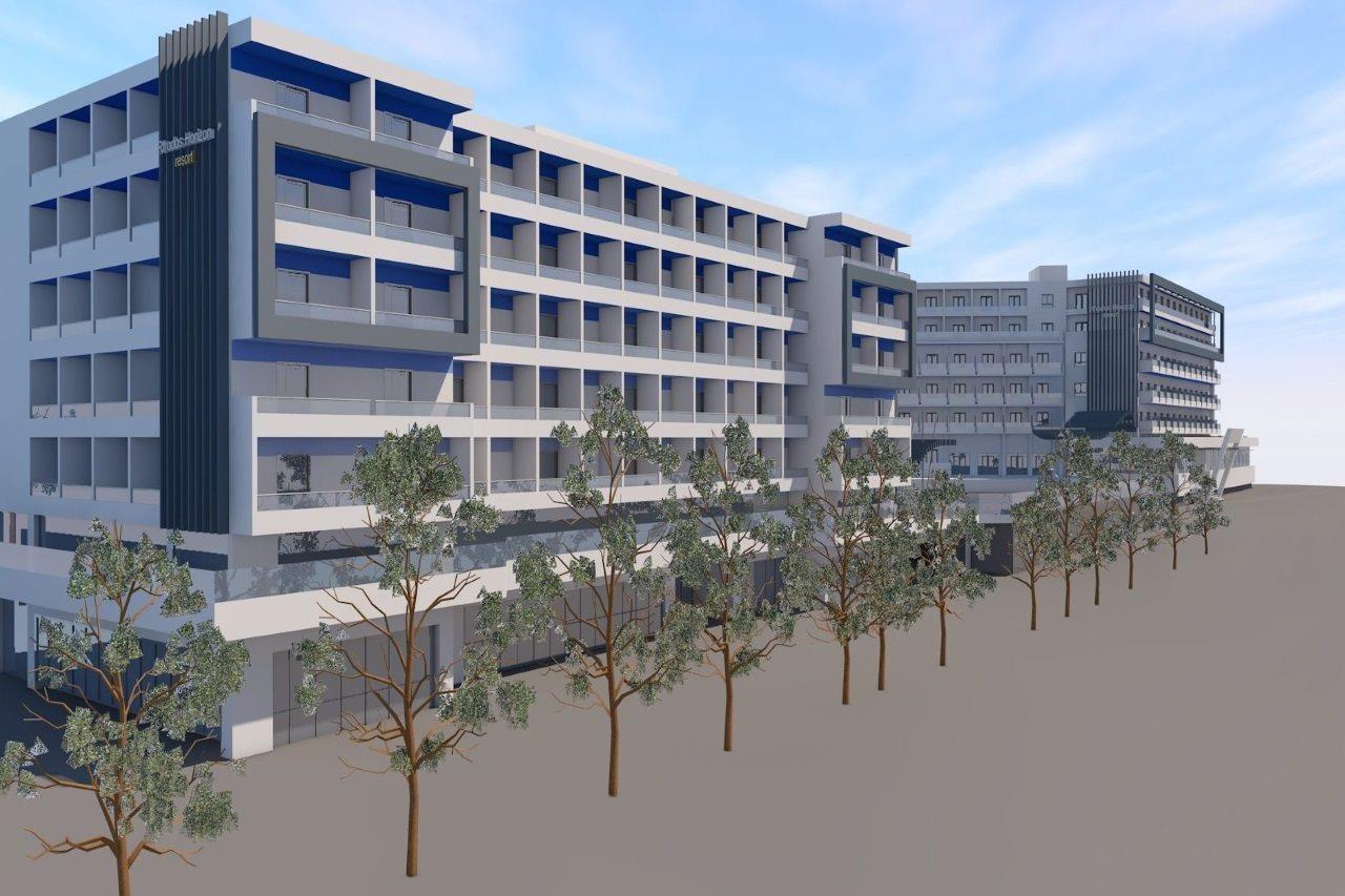 Hotel Belvedere Beach Rhodes City ภายนอก รูปภาพ